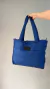 Bolsa Totebag Tecido - Azul