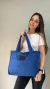 Bolsa Totebag Tecido - Azul - comprar online