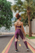 Legging Athletic - Roxo Intenso