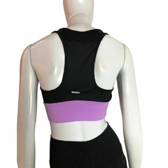Conjunto Short linha Run - Barra Lilás - loja online