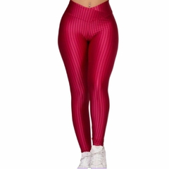 Legging 3D premium cintura cruzada