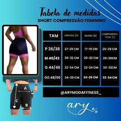 SHORT/ BERMUDA COMPRESSÃO CORRIDA - MÉDICAS NAS HORAS VAGAS - comprar online