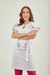 Dólmã - Branco com detalhes pink - comprar online