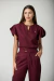Scrub Maitê - Marsala - comprar online