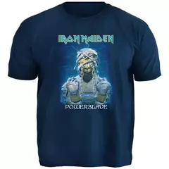 Camiseta Plus Size Iron Maiden Powerslave