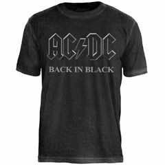 Camiseta Especial AC/DC Back In Black