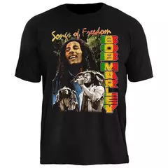 Camiseta Bob Marley Freedom Vintage