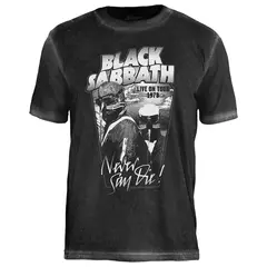 Camiseta Especial Black Sabbath Never Say Die - Live On Tour 78 - comprar online