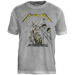 Camiseta Especial Metallica And Justice For All - comprar online