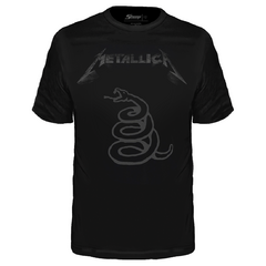 Camiseta Infantil Metallica Black Album