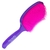 Kit Escova Beauty Secret: Profissional Alisamento e Raquete Roxa - comprar online