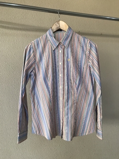 Camisa Listrada Brooksfield - M - Brechó de Casa