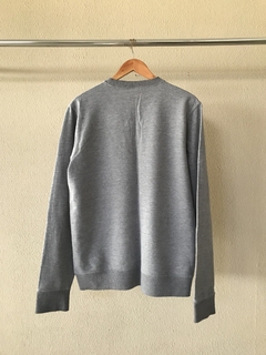 Blusa Moletom Cinza Hering - M/G - Brechó de Casa