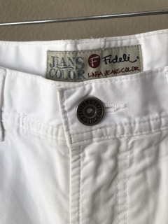 Calça Branca Fideli- 44/46 - Brechó de Casa