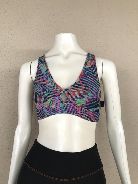 Top Fitness Estampa Corpo Ágil - P