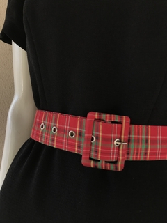 Cinto Xadrez Vermelho - comprar online
