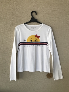 Blusa Infantil Malha Tommy Hilfiger - 6/8 anos