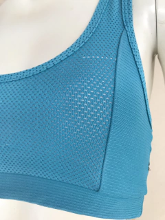 Top Fitness Azul - P na internet