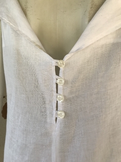 Saída Linho Branco Contraponto - M - comprar online