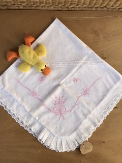 Manta Bebê Bordada