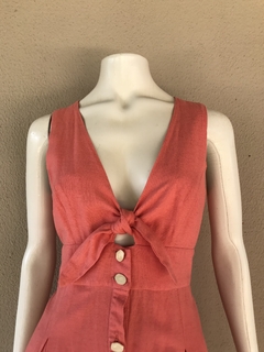 Vestido Coral Carmezim - 40 na internet