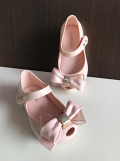 Mini Melissa Laço Rosa - 19 - comprar online
