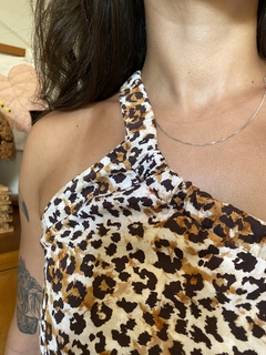 Vestido Animal Print - 38 - loja online