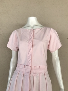 Vestido Rosa Caligrafia - P - comprar online