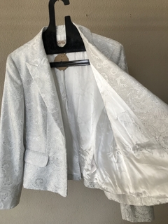 Blazer Branco Metálico Michael Kors - 40