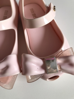 Mini Melissa Laço Rosa - 19 - Brechó de Casa