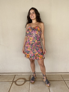 Vestido de Seda Bobstore - P - comprar online