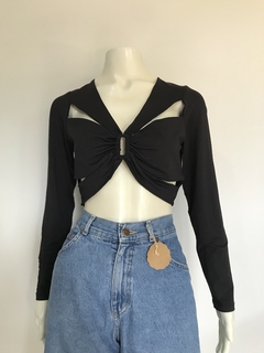 Cropped Preto Mc Company - M