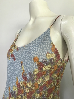 Vestido Floral - M - Brechó de Casa