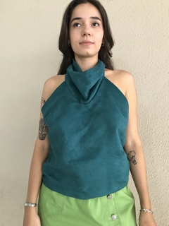 Blusa Verde Botswana - M - loja online