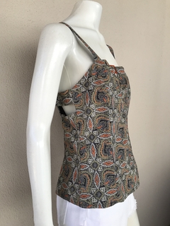 Blusa Alça Arabescos - 38 - Brechó de Casa