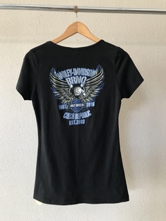 Blusa Harley Davidson Preta - M - Brechó de Casa