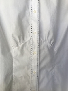 Camisa Branca Cori - M/G - Brechó de Casa