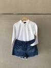 Blusa Branca Gola Polo M.Officer - P