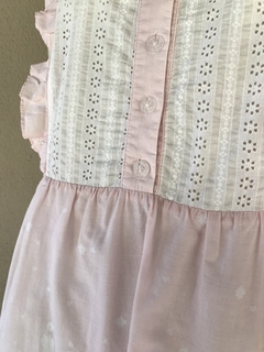 Vestido Babadinho Rosa - 38 - Brechó de Casa