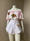 Blusa Estampada Shoulder - 38