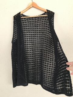 Imagem do Colete Crochê Preto - M/G