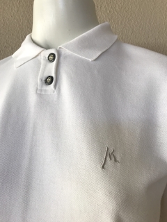 Imagem do Blusa Branca Gola Polo M.Officer - P