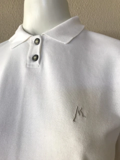 Imagem do Blusa Branca Gola Polo M.Officer - P