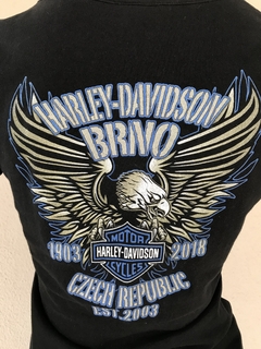 Blusa Harley Davidson Preta - M