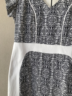 Vestido Estampado Maria Mania - GG - Brechó de Casa