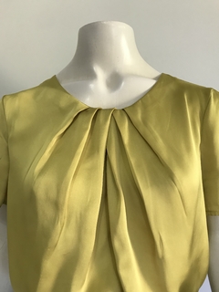 Blusa Folic Mostarda - M - Brechó de Casa