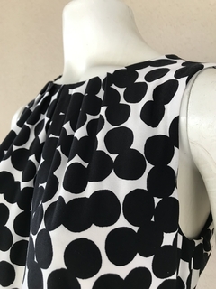 Blusa Bolas P&B - P - Brechó de Casa