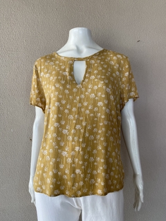 Blusa Hering Mostarda - G - Brechó de Casa