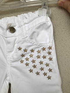 Calça Infantil Branca Baby Club - 6-9 meses na internet