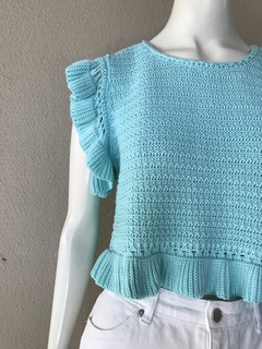 Blusa Tricô Ciano Renner - P - Brechó de Casa